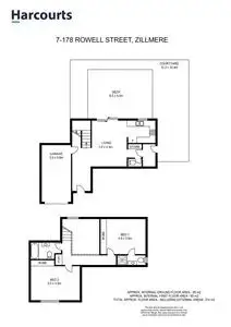 Floorplan of Homely townhouse listing, 7/18 Rowell Street, Zillmere QLD 4034