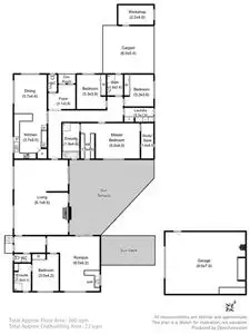 Floorplan of Homely house listing, 55 Drysdale Avenue, Kingston TAS 7050