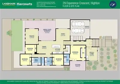 Floorplan of Homely house listing, 29 Esperence Cres, Highton VIC 3216