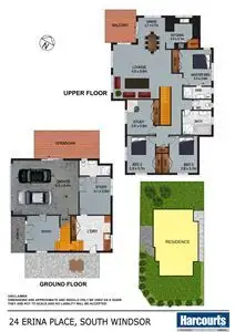 Floorplan of Homely house listing, 24 Erina Place, South Windsor NSW 2756