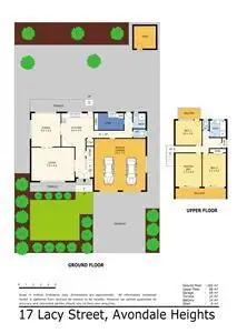Floorplan of Homely house listing, 17 Lacy Street, Avondale Heights VIC 3034