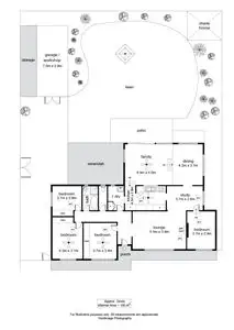 Floorplan of Homely house listing, 18 Booth Avenue, Morphett Vale SA 5162