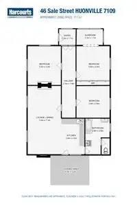 Floorplan of Homely house listing, 46 Sale Street, Huonville TAS 7109