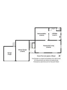 Floorplan of Homely house listing, 1 Danval Place, West Hobart TAS 7000