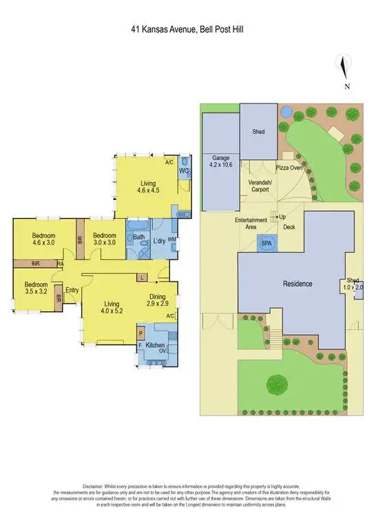Floorplan of Homely house listing, 41 Kansas Avenue, Bell Post Hill VIC 3215