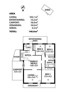Floorplan of Homely house listing, 2/7 Zanker Drive, Mount Barker SA 5251