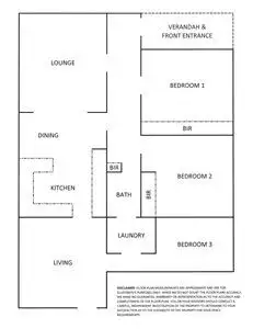 Floorplan of Homely house listing, 3 Floyd Avenue, Wangaratta VIC 3677