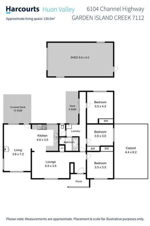 Floorplan of Homely house listing, 6104 Channel Highway, Garden Island Creek TAS 7112