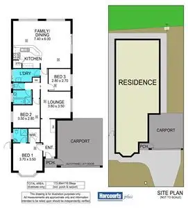Floorplan of Homely house listing, 8 Woodford Court, Sheidow Park SA 5158