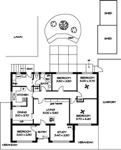 Floorplan of Homely house listing, 7 Michelle Street, Para Hills SA 5096