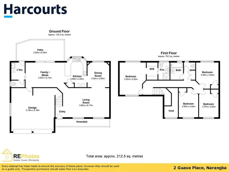 Floorplan of Homely house listing, 2 Guava Place, Narangba QLD 4504