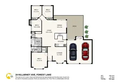 Floorplan of Homely house listing, 24 Killarney Street, Forest Lake QLD 4078
