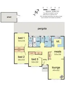 Floorplan of Homely house listing, 47 Hillview Drive, Kilsyth VIC 3137