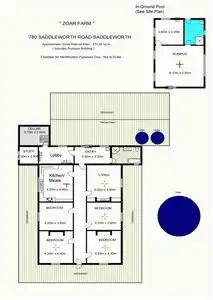 Floorplan of Homely rural property listing, 0 Auburn Rd, Saddleworth SA 5413