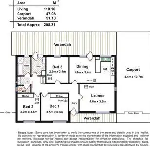 Floorplan of Homely house listing, 15 Hibiscus Court, Parafield Gardens SA 5107
