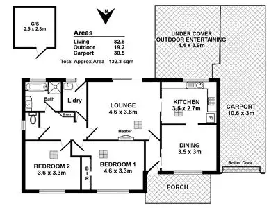 Floorplan of Homely house listing, Address available on request