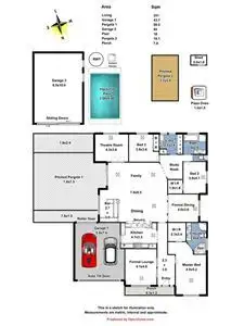 Floorplan of Homely house listing, 26 Brolga Way, Hewett SA 5118