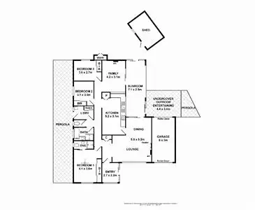 Floorplan of Homely house listing, 36 Kurrambi Crescent, Hallett Cove SA 5158