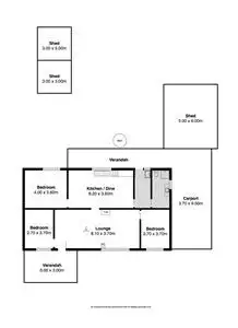 Floorplan of Homely house listing, 14 Jacobs Street, Goolwa South SA 5214