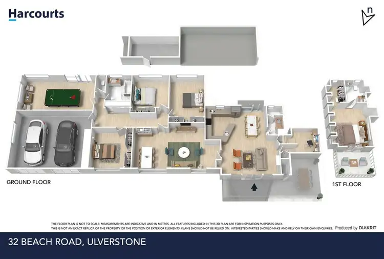 Floorplan of Homely house listing, 32 Beach Road, Ulverstone TAS 7315
