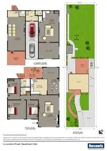 Floorplan of Homely house listing, 4 Junction Road, Baulkham Hills NSW 2153