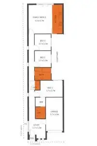 Floorplan of Homely house listing, 22 Tuggarah Street, Andrews Farm SA 5114