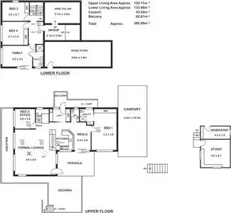 Floorplan of Homely house listing, 7 Cumberland Avenue, Aldgate SA 5154
