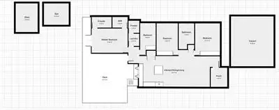 Floorplan of Homely house listing, 34 Frasers Rd, Mitchelton QLD 4053