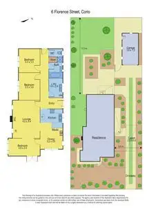 Floorplan of Homely house listing, 6 Florence Street, Lara VIC 3212
