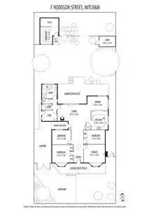 Floorplan of Homely house listing, 7 Hodgson Street, Mitcham VIC 3132