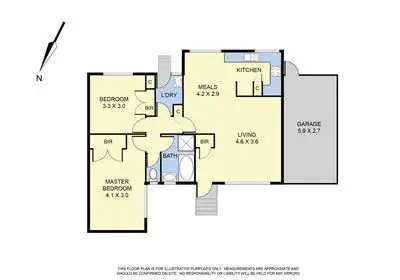 Floorplan of Homely unit listing, 4/20 Lording Street, Ferntree Gully VIC 3156
