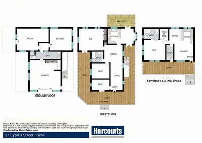 Floorplan of Homely house listing, 17 Cyprus Street, Tivoli QLD 4305