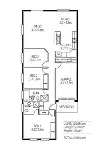 Floorplan of Homely house listing, 40c Church Street, Magill SA 5072