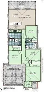 Floorplan of Homely semi-detached listing, 1/16 Kilchatten Crescent, West Busselton WA 6280