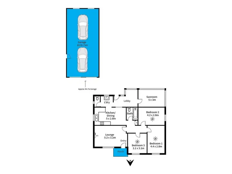 Floorplan of Homely house listing, 3 Brecknoch Road, Strathalbyn SA 5255