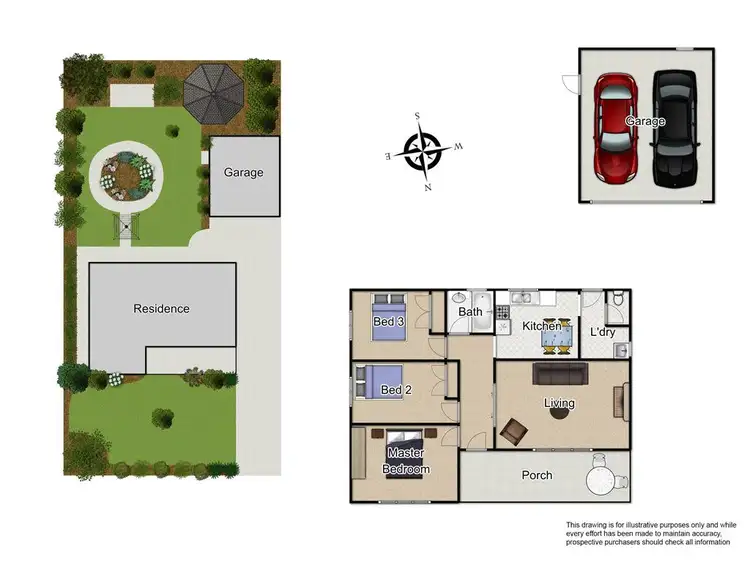 Floorplan of Homely house listing, 4 Keets Court, Springvale VIC 3171