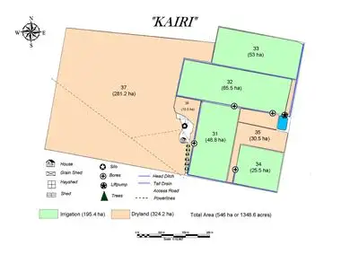Floorplan of Homely rural property listing, "Kairi" 11850 Oxley Hwy Mullaley, Gunnedah NSW 2380