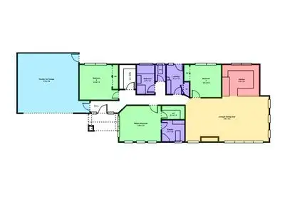 Floorplan of Homely unit listing, 2/512 Ascot Street South, Ballarat VIC 3350