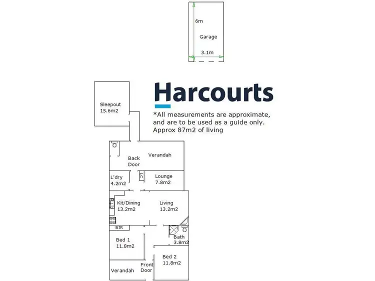 Floorplan of Homely house listing, 37 Greta Road, Wangaratta VIC 3677