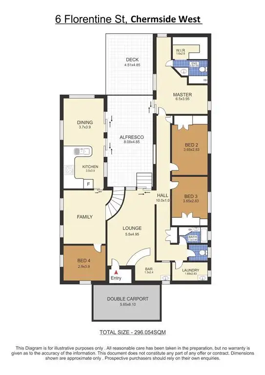 Floorplan of Homely house listing, 6 Florentine Street, Chermside West QLD 4032
