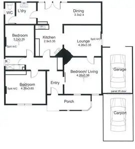 Floorplan of Homely house listing, 5 Fortisgreen Ave, Pennington SA 5013