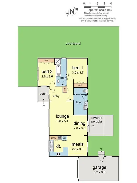 Floorplan of Homely unit listing, 5/36 Lusher Road, Croydon VIC 3136