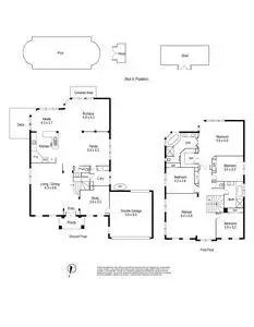 Floorplan of Homely house listing, 10 Jeanbart Court, Wantirna South VIC 3152