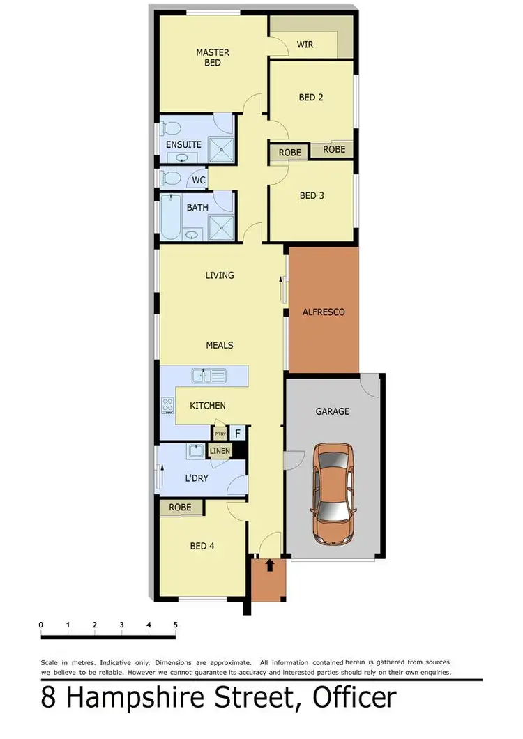 Floorplan of Homely house listing, 8 Hampshire Street, Officer VIC 3809