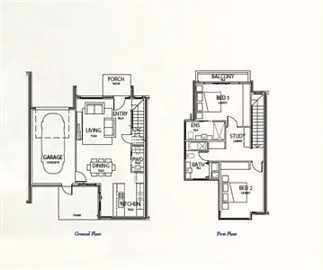 Floorplan of Homely townhouse listing, Lot 72/3 Linoak Avenue, Lalor VIC 3075