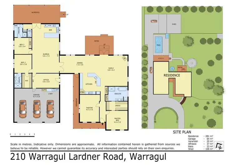 Floorplan of Homely house listing, 210 Warragul Lardner Road, Warragul VIC 3820