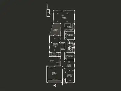 Floorplan of Homely house listing, 9A Alice Street, Hove SA 5048