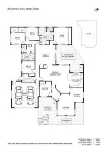 Floorplan of Homely house listing, 28 Oakmont Crescent, Albany Creek QLD 4035