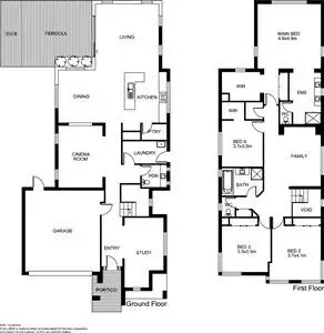 Floorplan of Homely house listing, 1 Sierra Boulevard, Cranbourne North VIC 3977