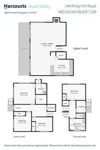 Floorplan of Homely house listing, 144 Misty Hill Rd, Mountain River TAS 7109